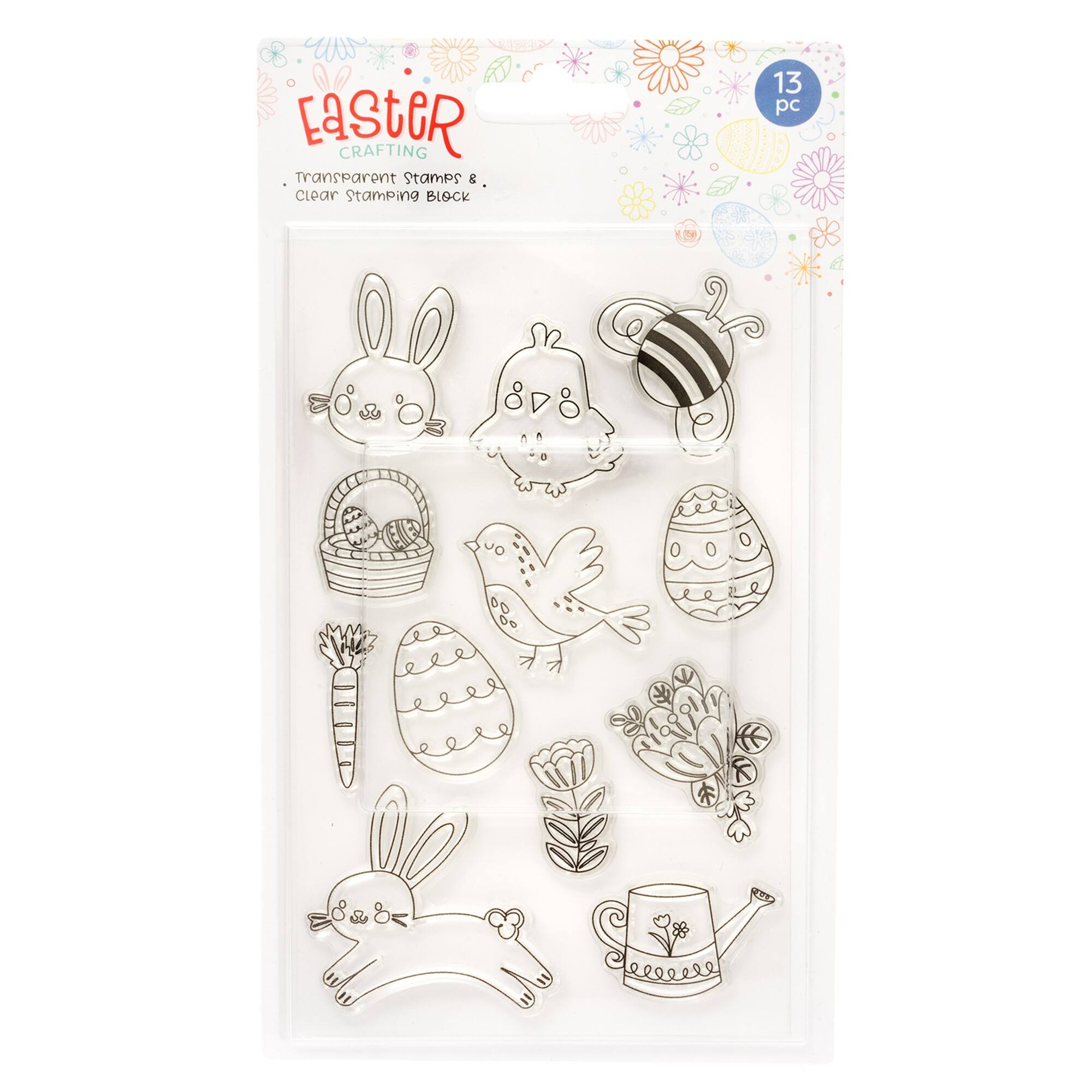 American Crafts™ Transparent AC Stamp Set